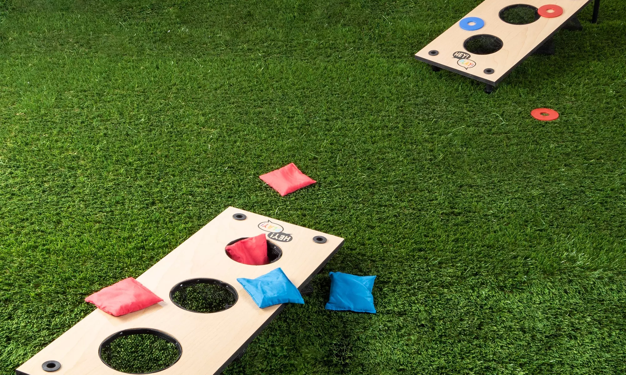 Hey! Play! 2-in-1 Washer Pitch and Beanbag Toss Set - Second Medium