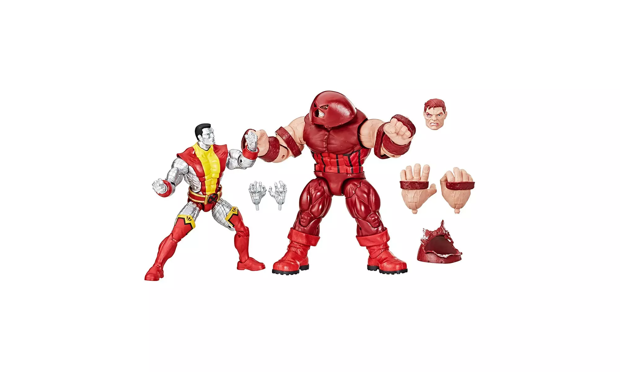 Marvel Legends Colossus and Juggernaut 6-Inch Action Figures - Primary Image
