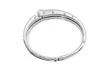Bling Jewelry Secret Shades Obsession Carbon Steel Handcuff Bracelet - Second Medium