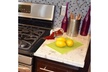 2Pcs Silicone Kitchen Stove Counter Gap Cover Oven Guard Spill Seal Filler Black - Second Medium