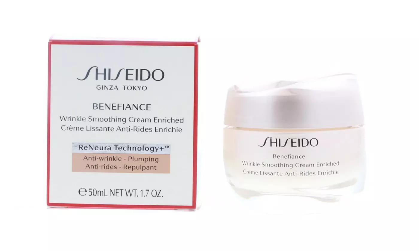 Shiseido Benefiance Wrinkle Smoothing Cream Enriched 1.7 oz - Primary Image
