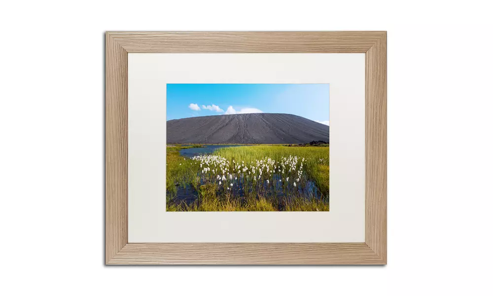 Philippe Sainte-Laudy 'Space Walk' Matted Birch Framed Art - Second Medium
