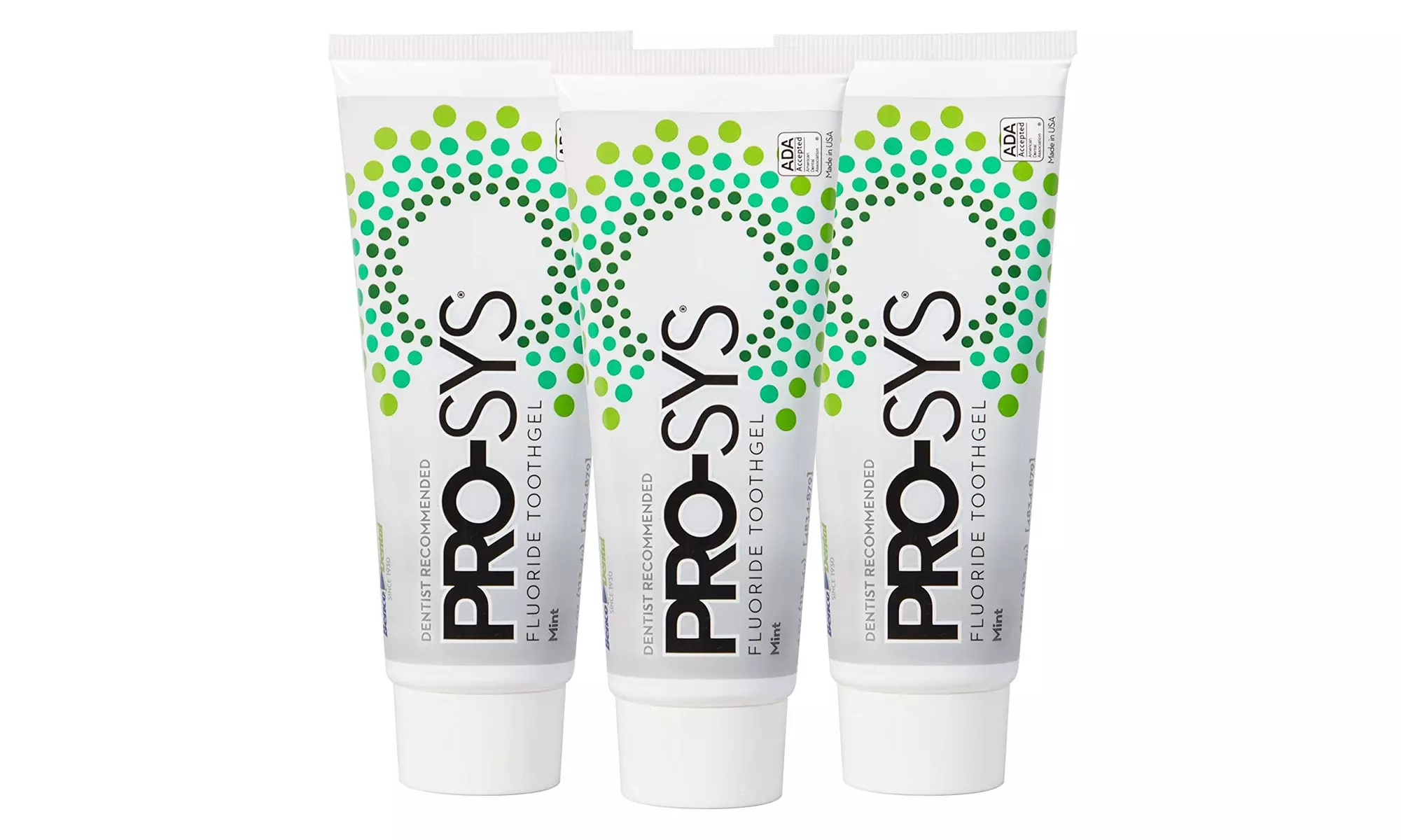 PRO-SYS Mint Fluoride Toothpaste Gel, ADA Approved, Prevents Cavities, Gingiviti - Primary Image