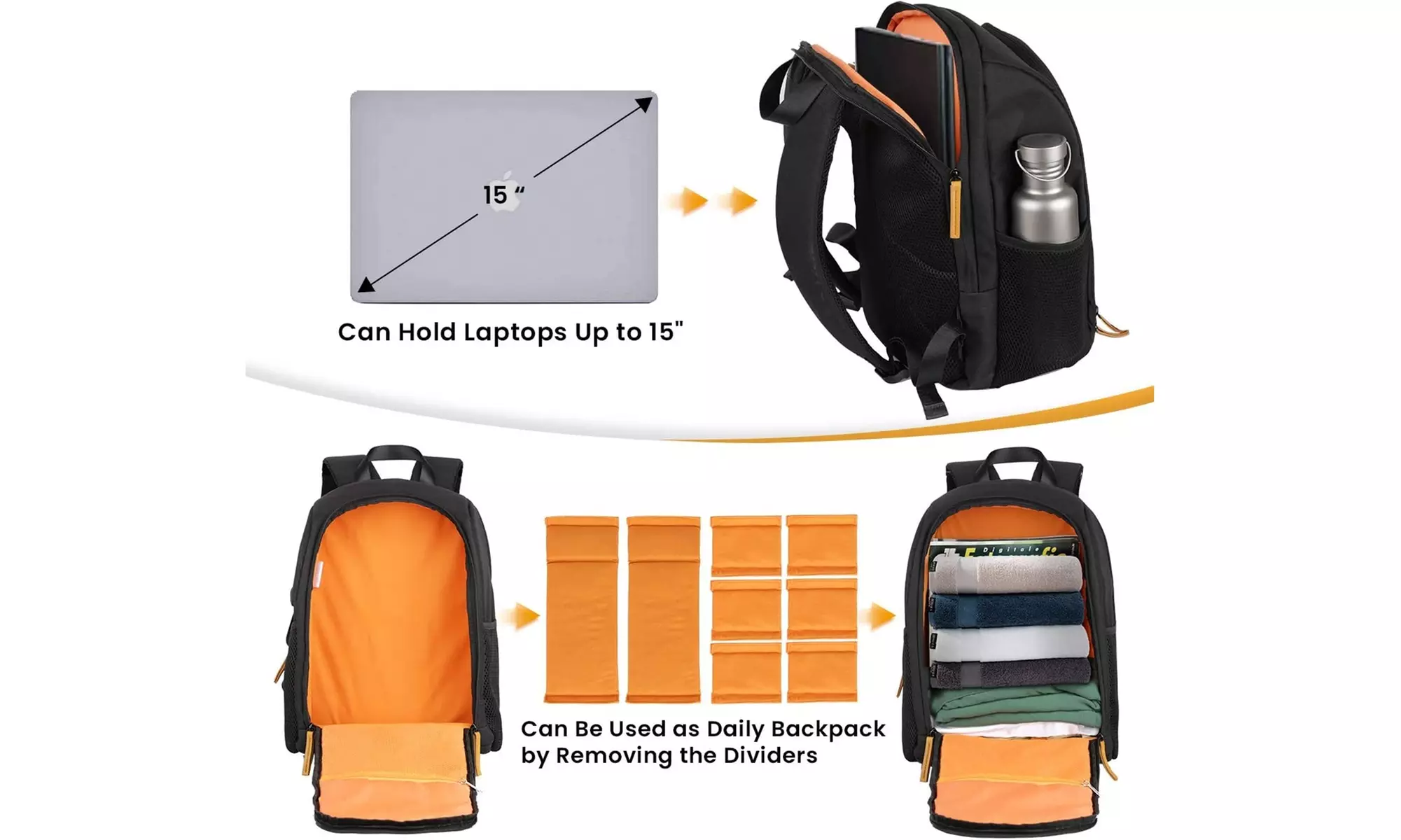 TARION Camera Backpack Waterproof Camera Bag - Primary Image