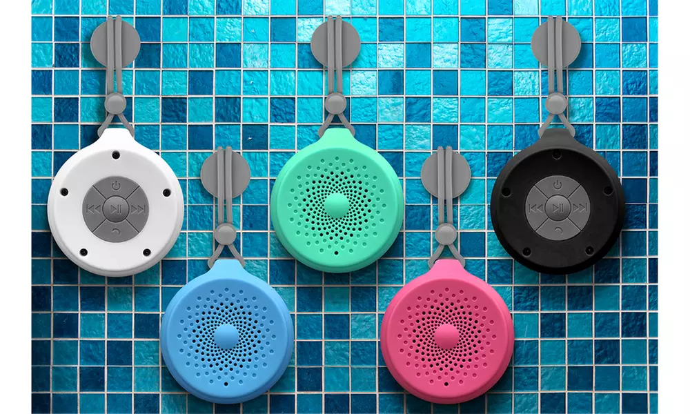 Aduro AquaSound Ndure Portable Wireless Bluetooth Water-Resistant Shower Speaker - Primary Image