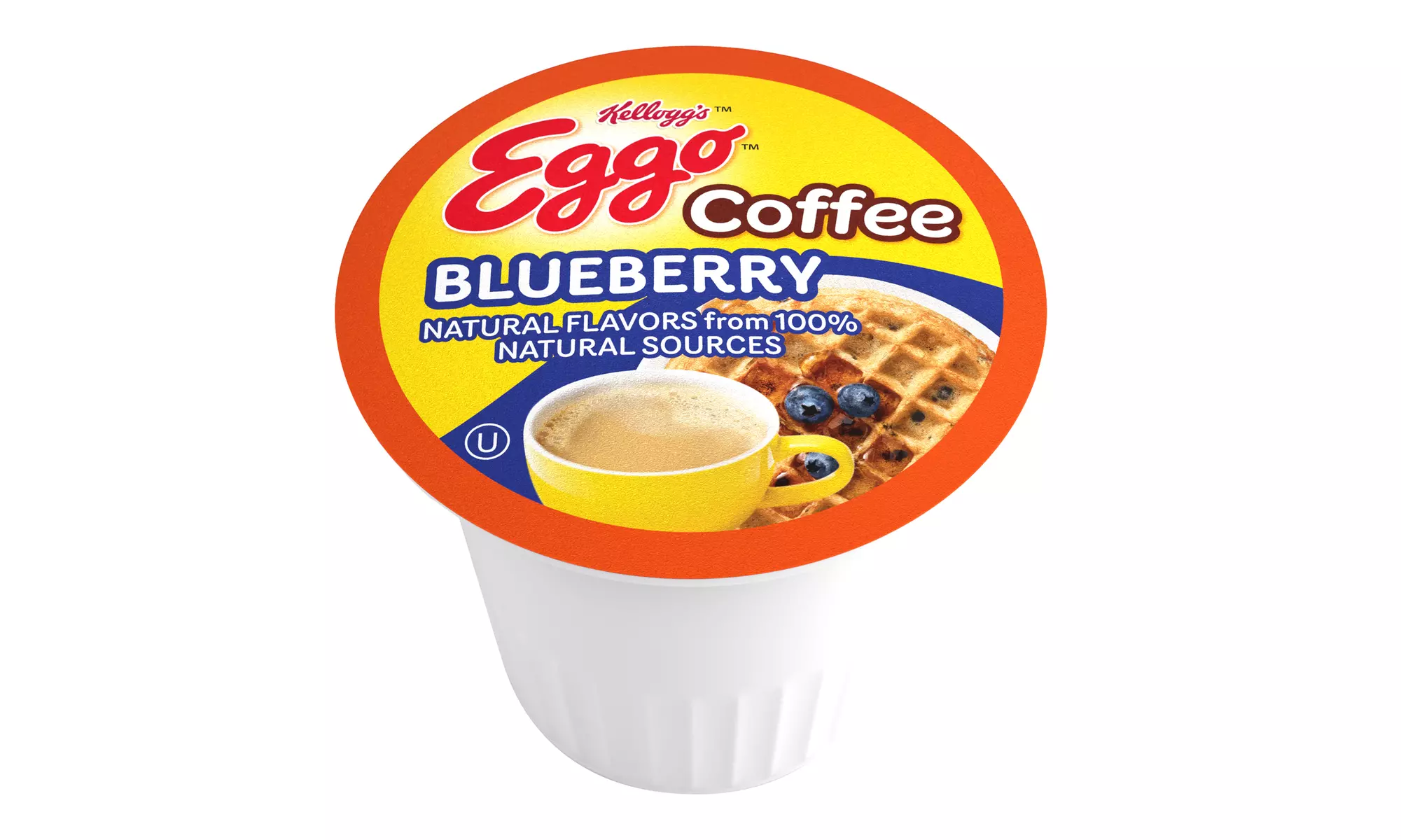 Eggo Beverages Waffle Flavored Coffee Pods for Keurig , Fair Trade, 40 Count