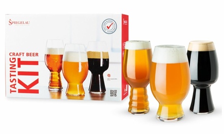 Spiegelau Craft Beer Tasting Kit (Set Of 3 Or 4 Glasses) Set Of 3