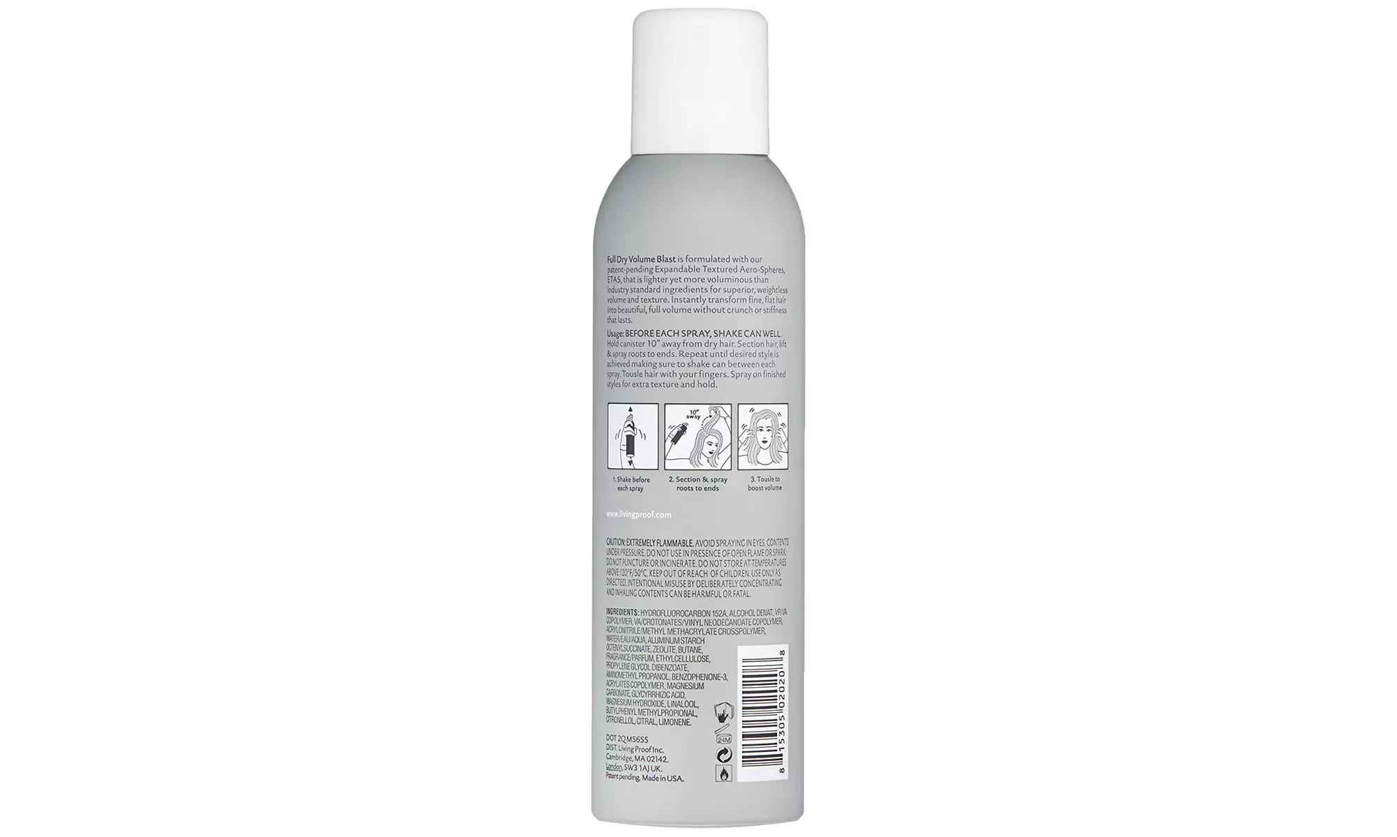 Living Proof Full Dry Volume Blast Styling Hairspray, 7.5 oz - Second Medium