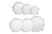 6PCS Stretch Reusable Silicone Bowl Wraps Food Saver Cover Seal Insta Lids - Second Medium