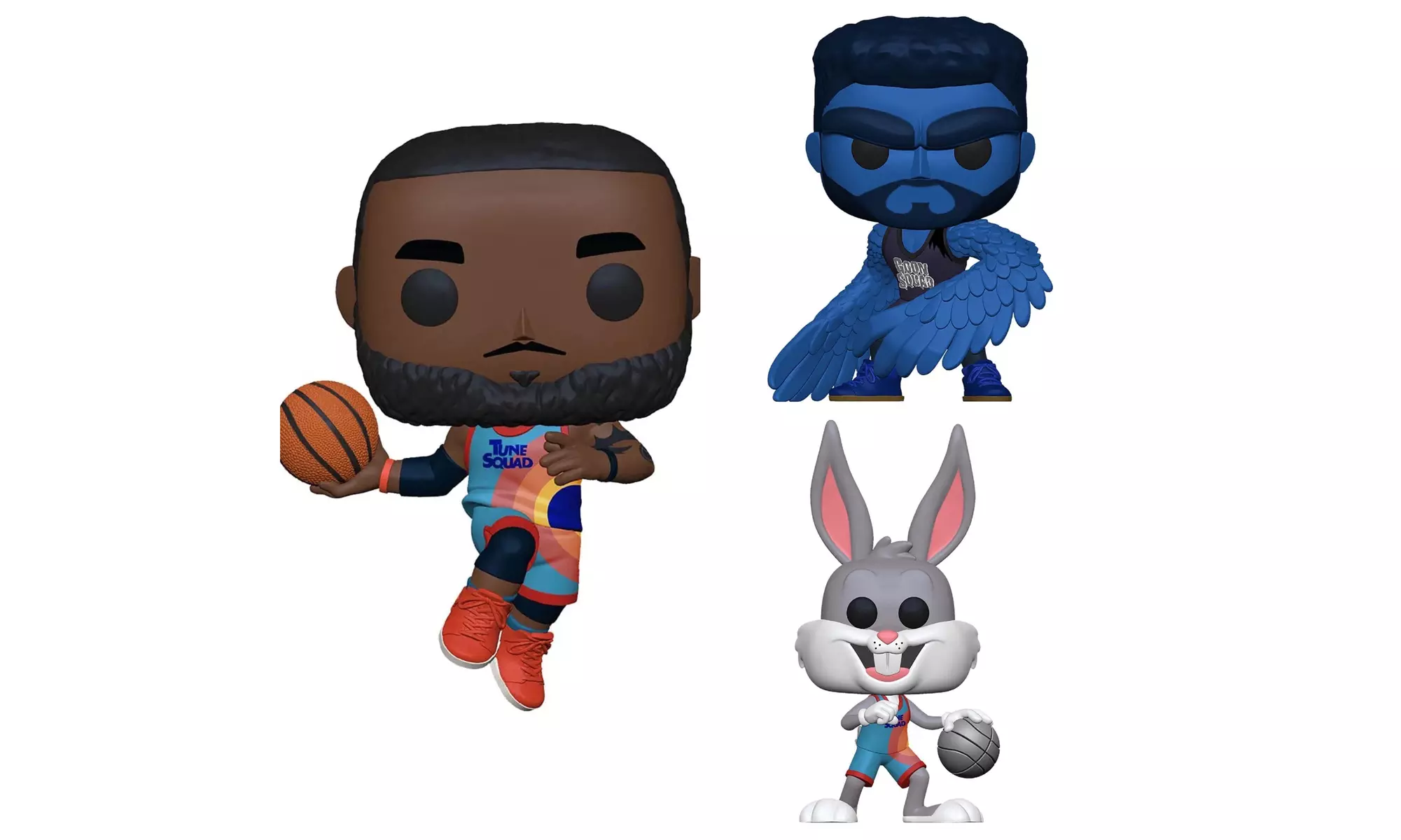 Funko Pop! Movies Space Jam - A New Legacy Lebron, Bugs Bunny, The Brow - Primary Image