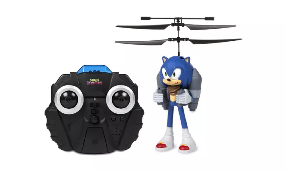 SEGA-Licensed Sonic Boom Jet Pack 2CH IR RC Helicopter - Primary Image