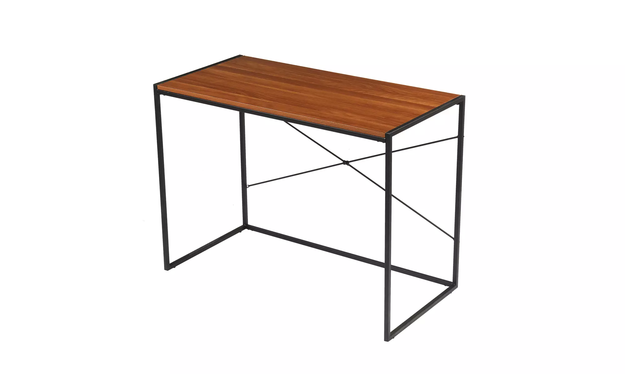 MDF Paste Triamine 100*50*75cm Simple Cross Computer Desk