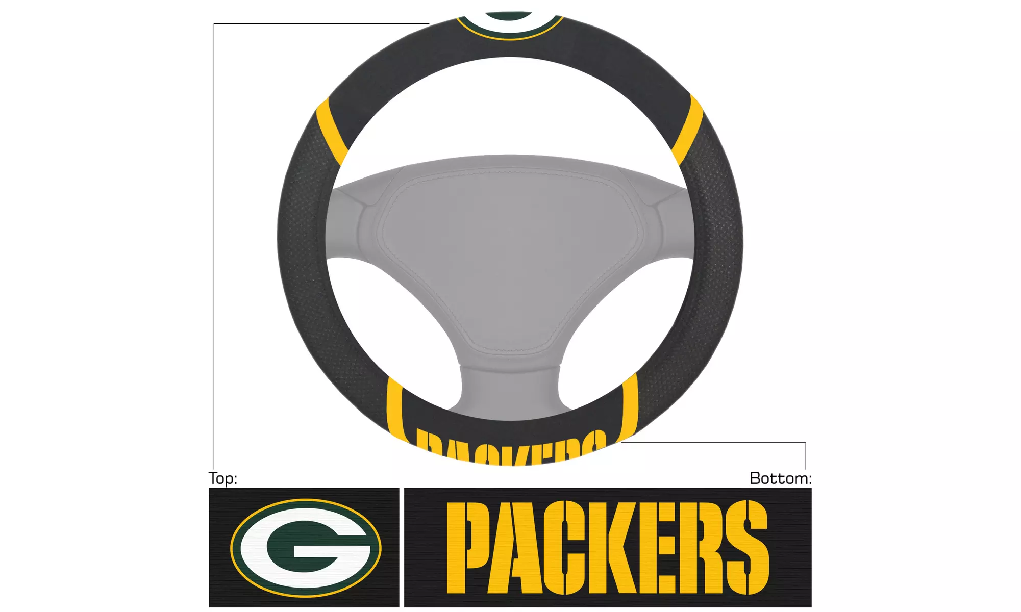 NFL Steering Wheel Cover - Primary Image