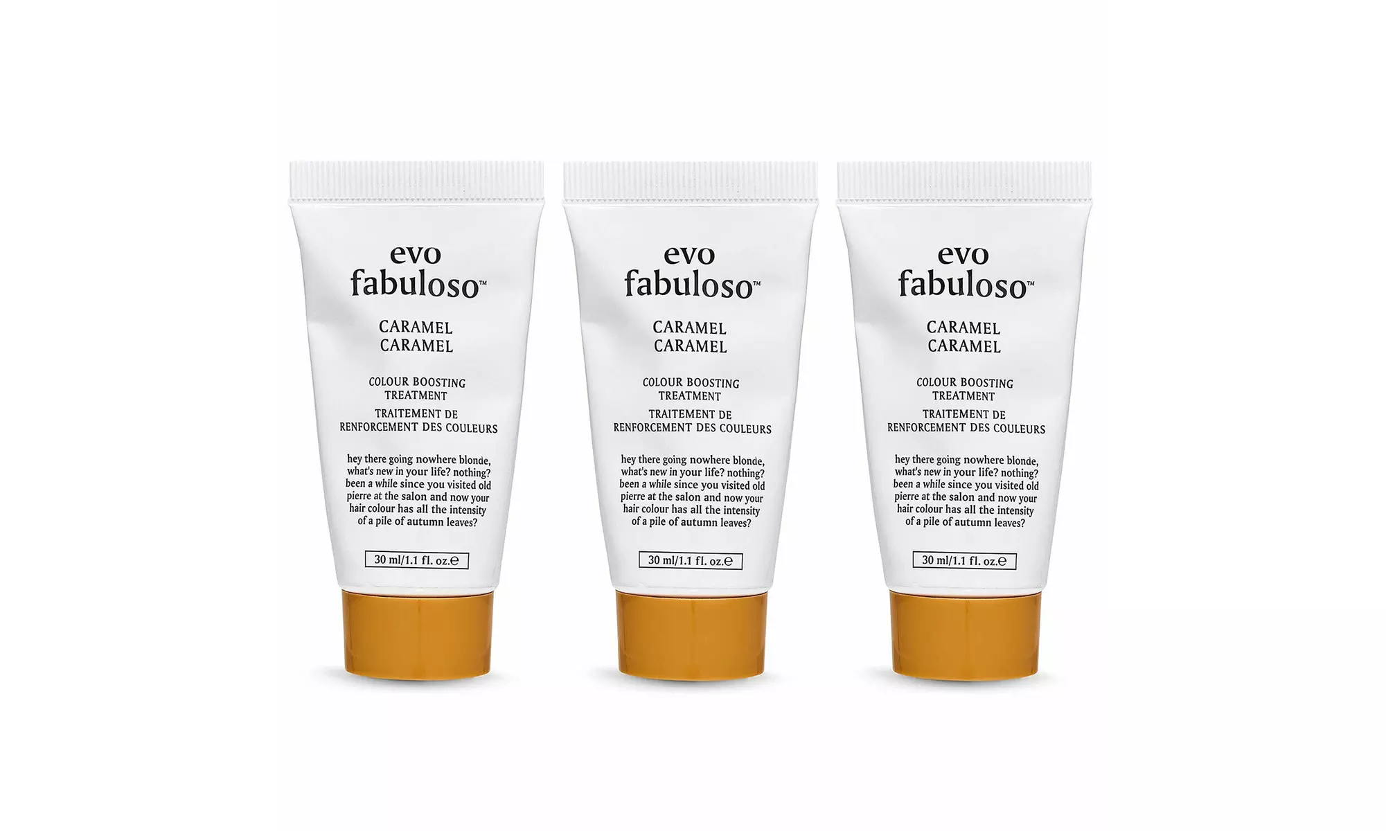 Evo Fabuloso Color Treatment (3-Pack) - 1.1oz/30ml Each (Choose Shade)