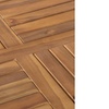 Image 4: Baia Square Acacia Wood Patio Table