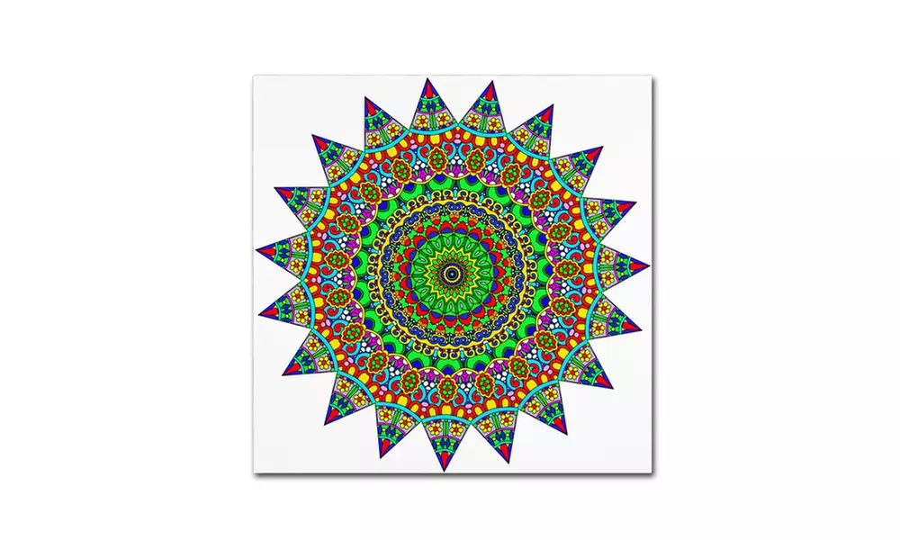 Kathy G. Ahrens 'NFL Time Colored' Canvas Art - Second Medium