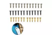 100 or 200 Packs of Guitar Pickguard Screws for Strat Tele Electric Guitar - Second Medium