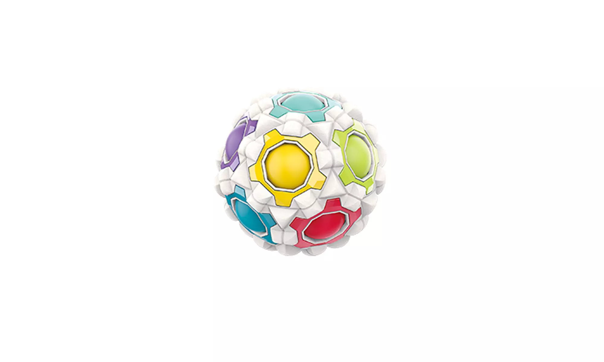 Zummy Finger Top Massage Fidget Puzzle Ball Spinner