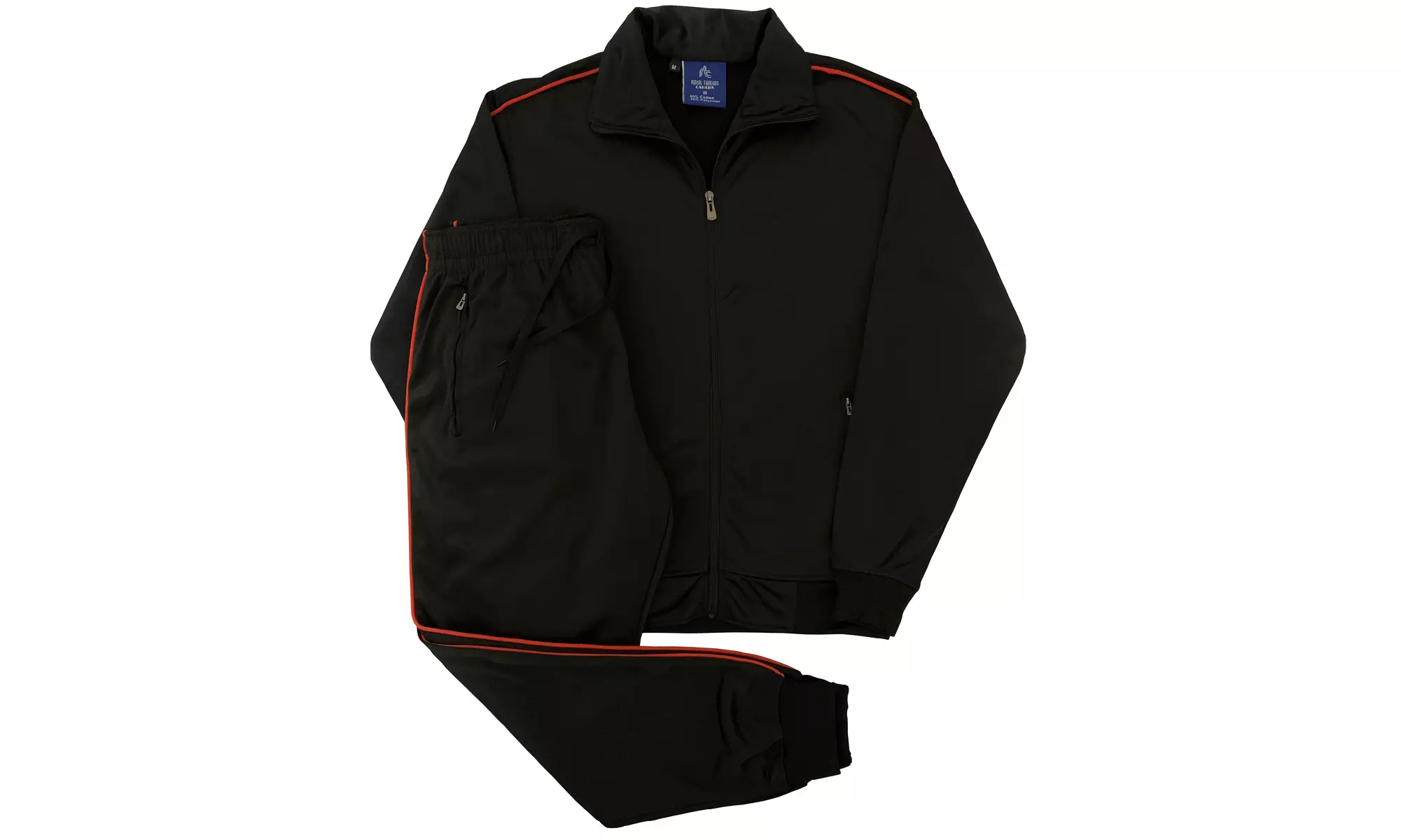 Men's 2-piece Full Jogging Tracksuit Track Jacket & Track pants Activewear Suit