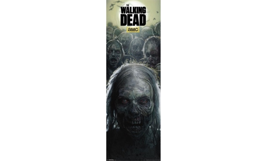 Image 1: Walking Dead - Zombies - Door Poster Print (21 x 62)