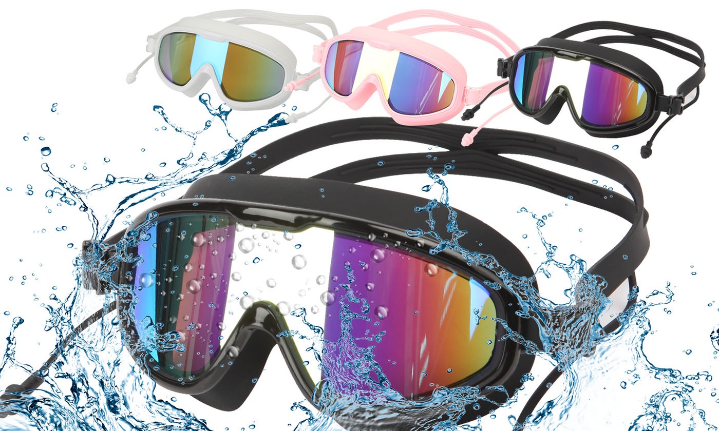 Mirror Swimming Goggles Anti-Fog Swim Glasses UV Protection
