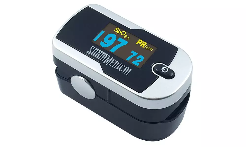 Santamedical SM-1100S Generation 2 OLED Fingertip Pulse Oximete - Primary Image