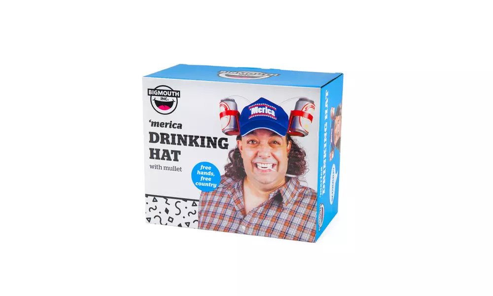 The Mullet Drinking Hat - Primary Image