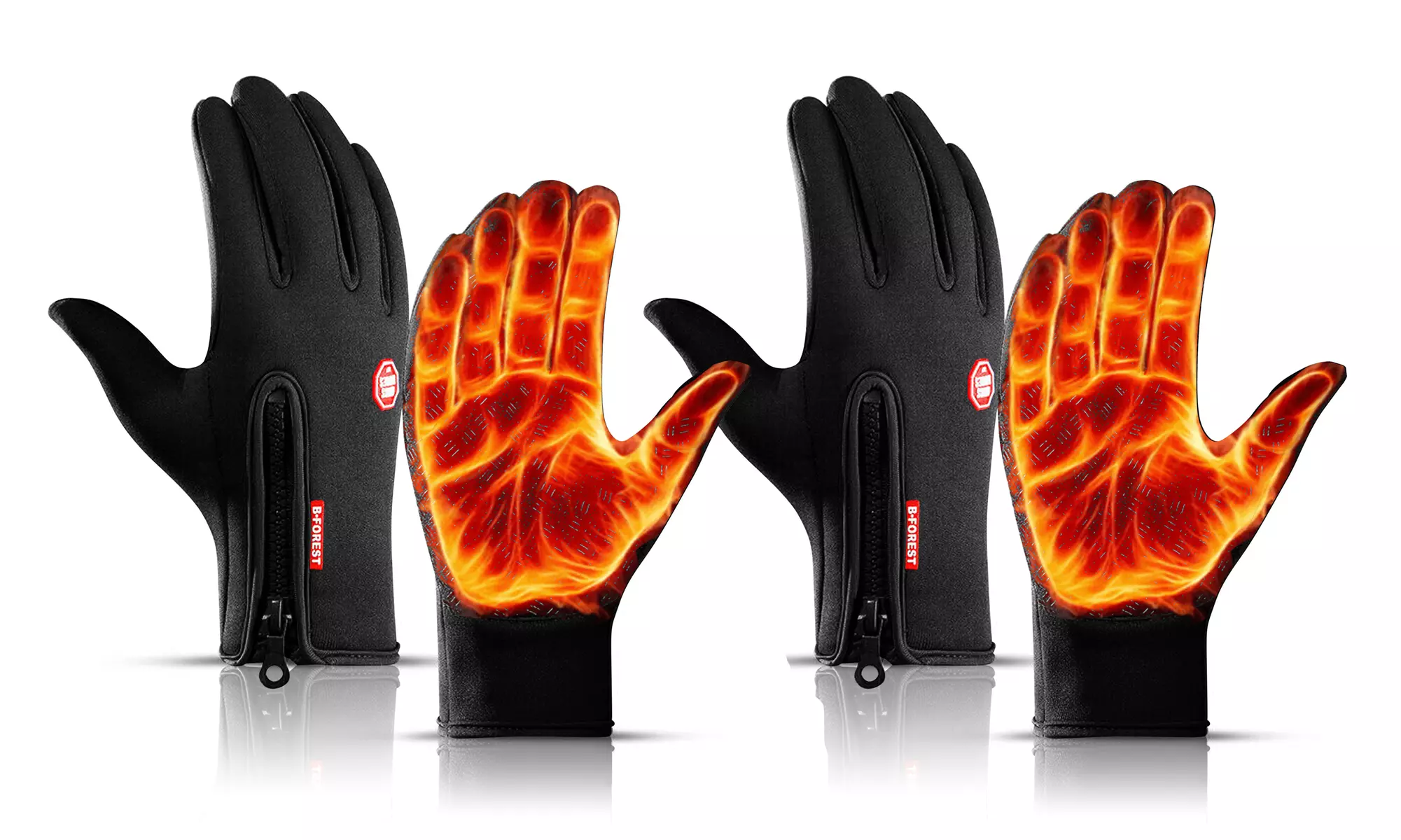 Winter Waterproof Neoprene Gloves (2-Pack) - Primary Image