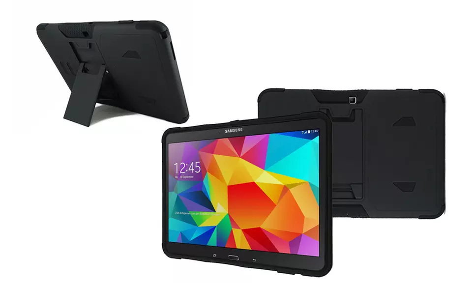 Hybrid Stand Case For Samsung Galaxy Tab 4 10.1 T530 - Primary Image