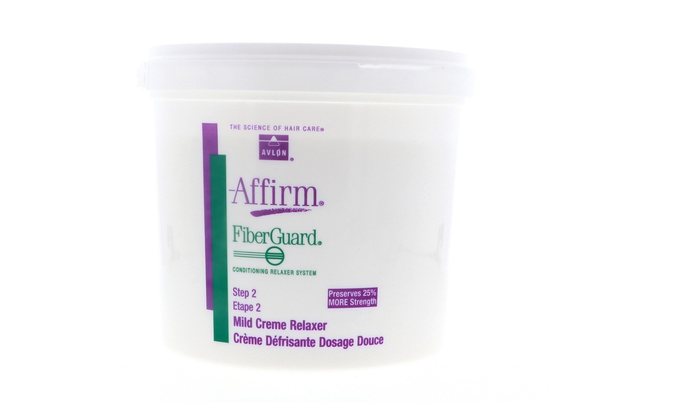 Avlon Affirm Fiberguard Mild Creme No-Base Relaxer, 64 oz