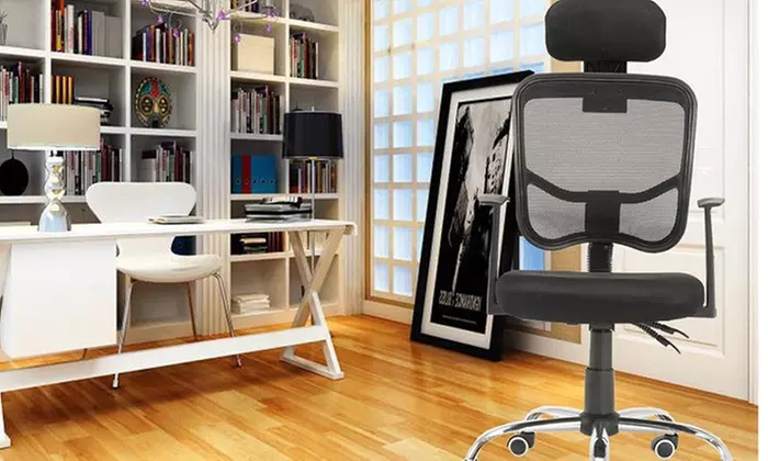 Ergonomic Leisure/Return Mesh Swivel Chairs Computer Office Desk Chair - Primary Image