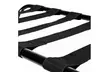  Portable Metal Folding Luggage Rack for Home Bedroom Hotel Black - Second Medium