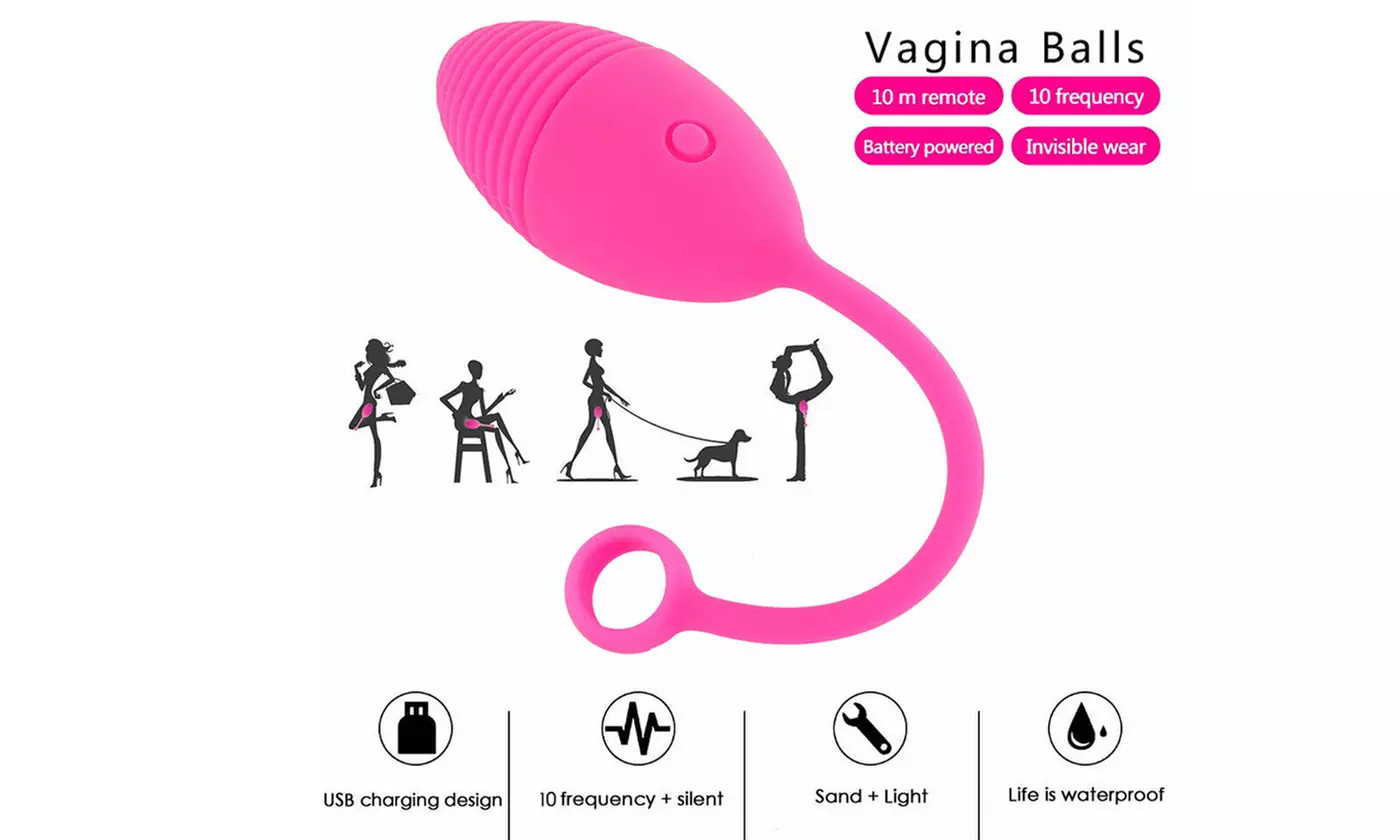 Waterproof 10 Speed Egg Vibrators Wireless Personal Quiet Massager