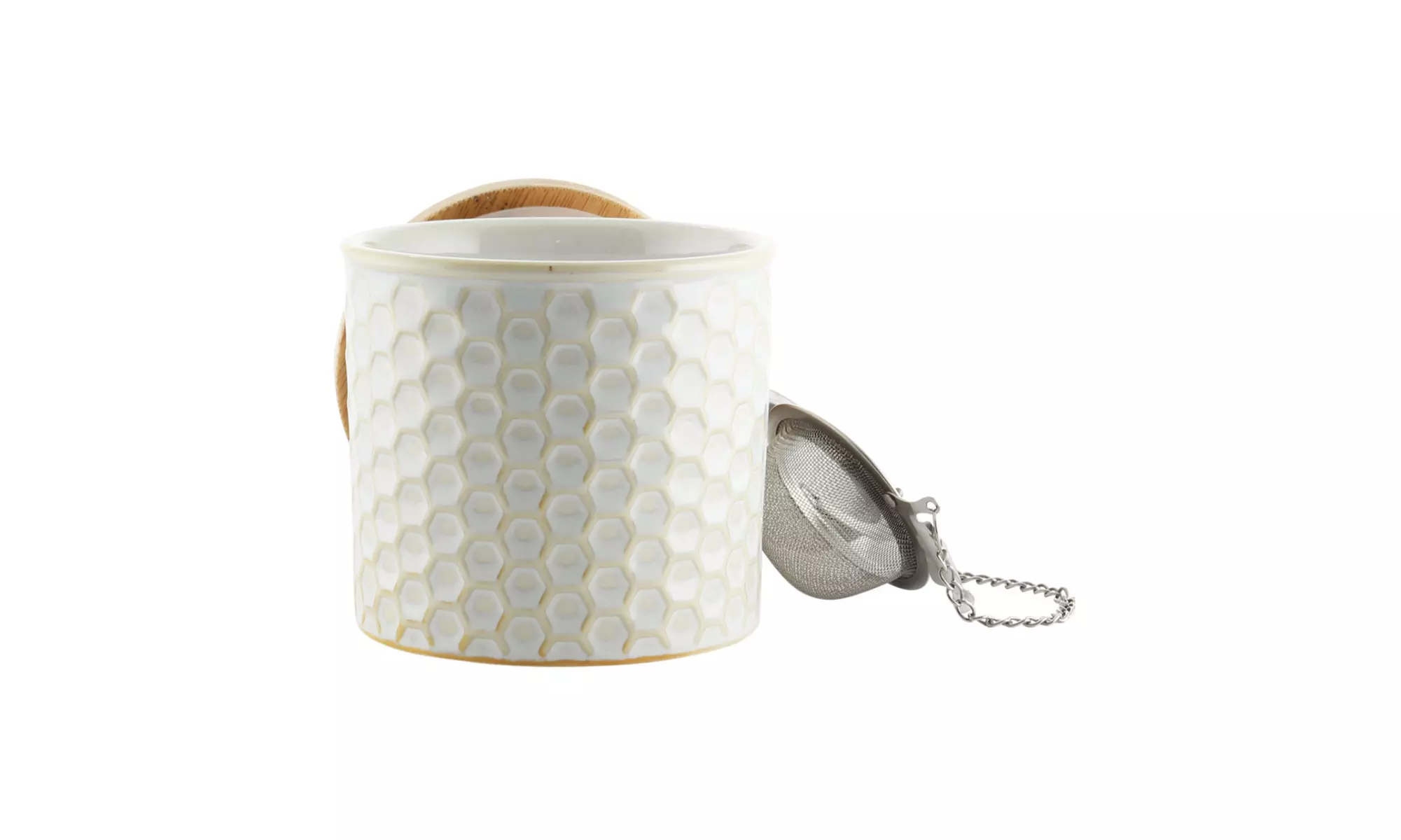 Chantal 1.8-Quart Oslo Ekettle Electric Water Kettle (White) with Tea Caddy Set - Second Medium