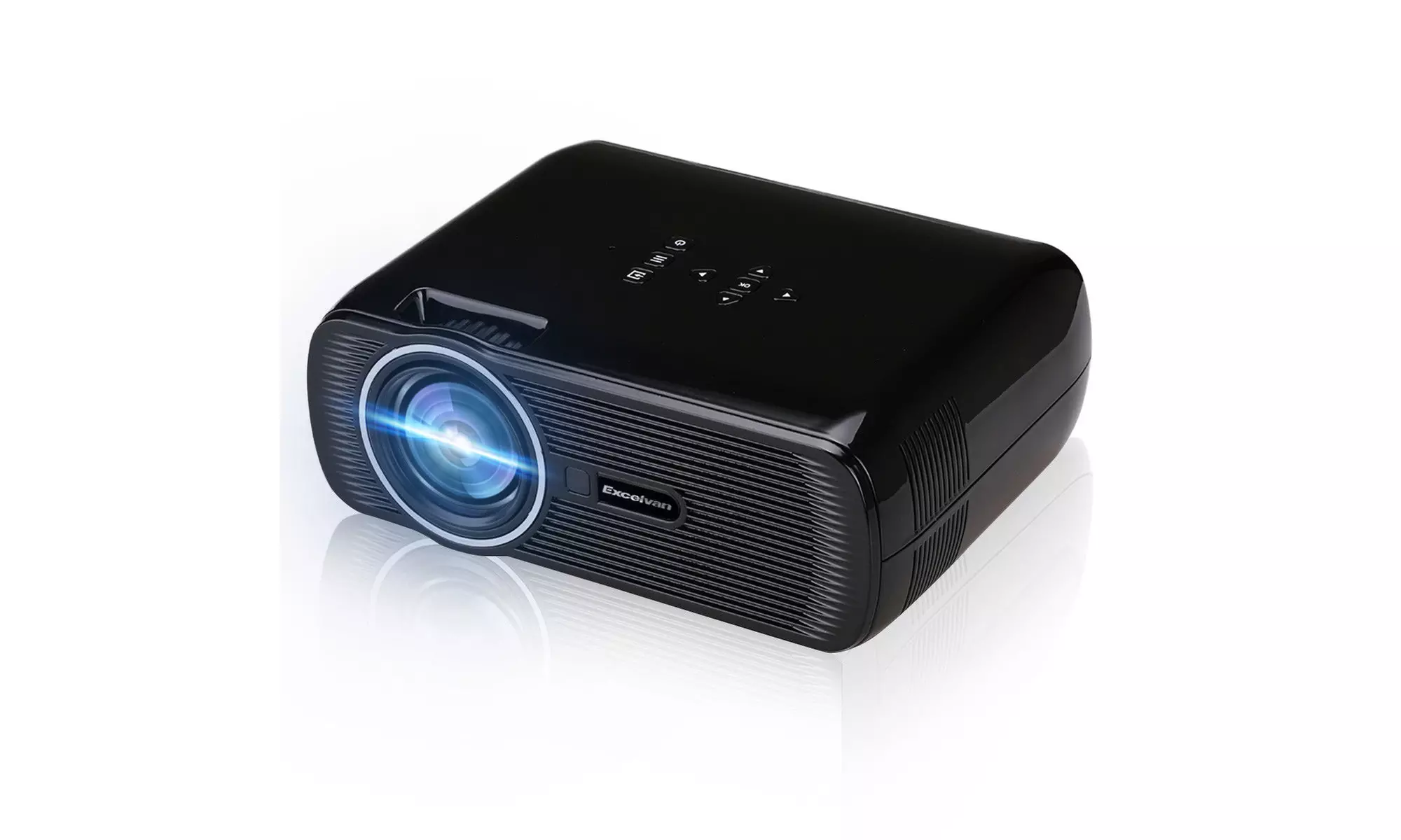 7000 Lumens Portable Mini Projector HD 1080P Home Theater Cinema USB VGA SD AV - Primary Image