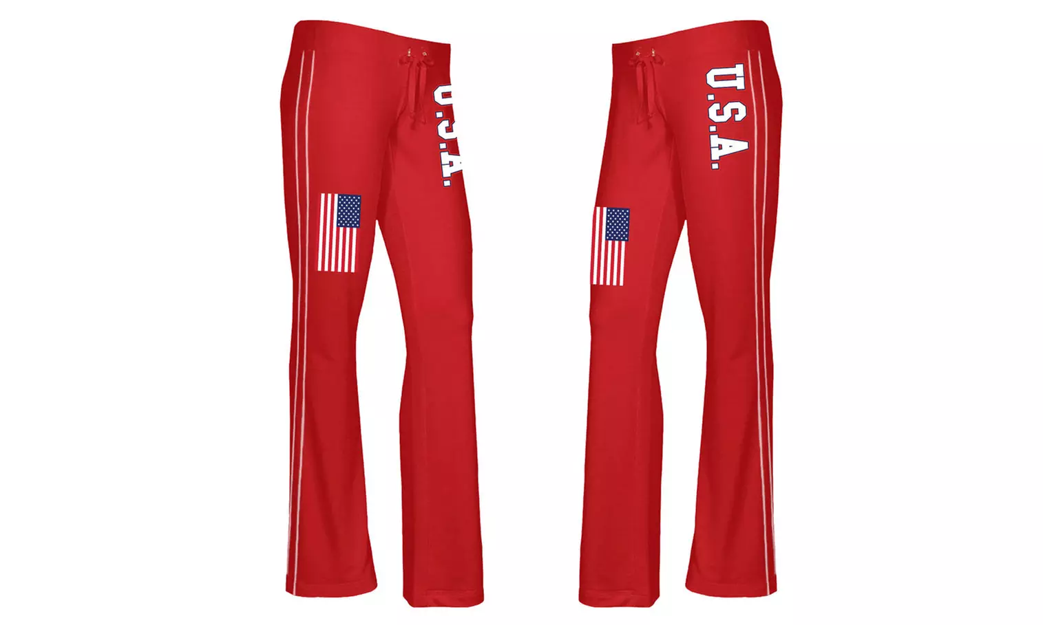 Women's American Flag USA Lounge Pants - Made in USA (S-XL)
