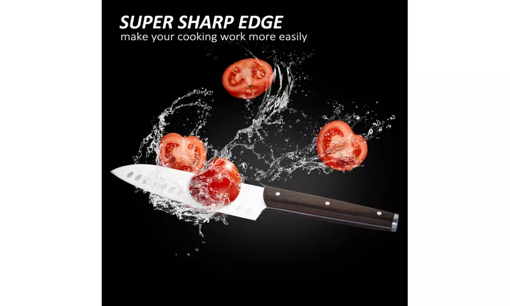 15 Piece Knife Sets with Block for Kitchen Chef - Second Medium