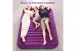 OlarHike Queen air mattress, inflatable single high air bed - Second Medium