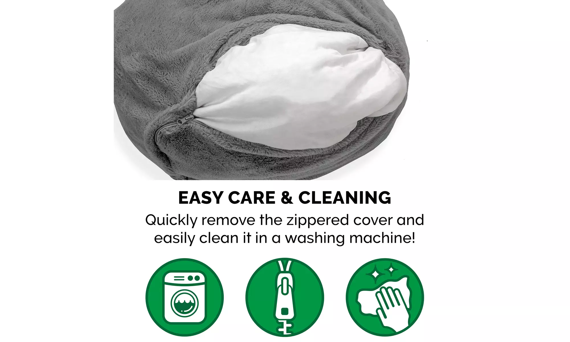 Furhaven Round Insulating Ball Pet Bed