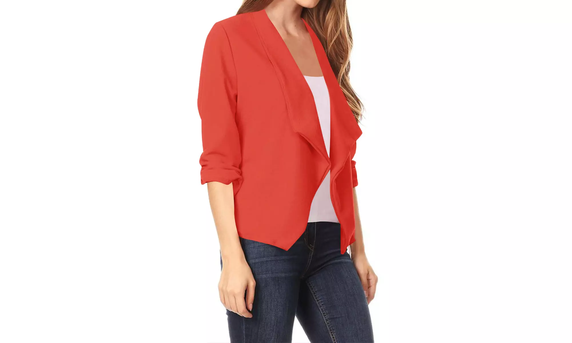 Women's Casual Office Wear Basic Solid Blazer Jacket