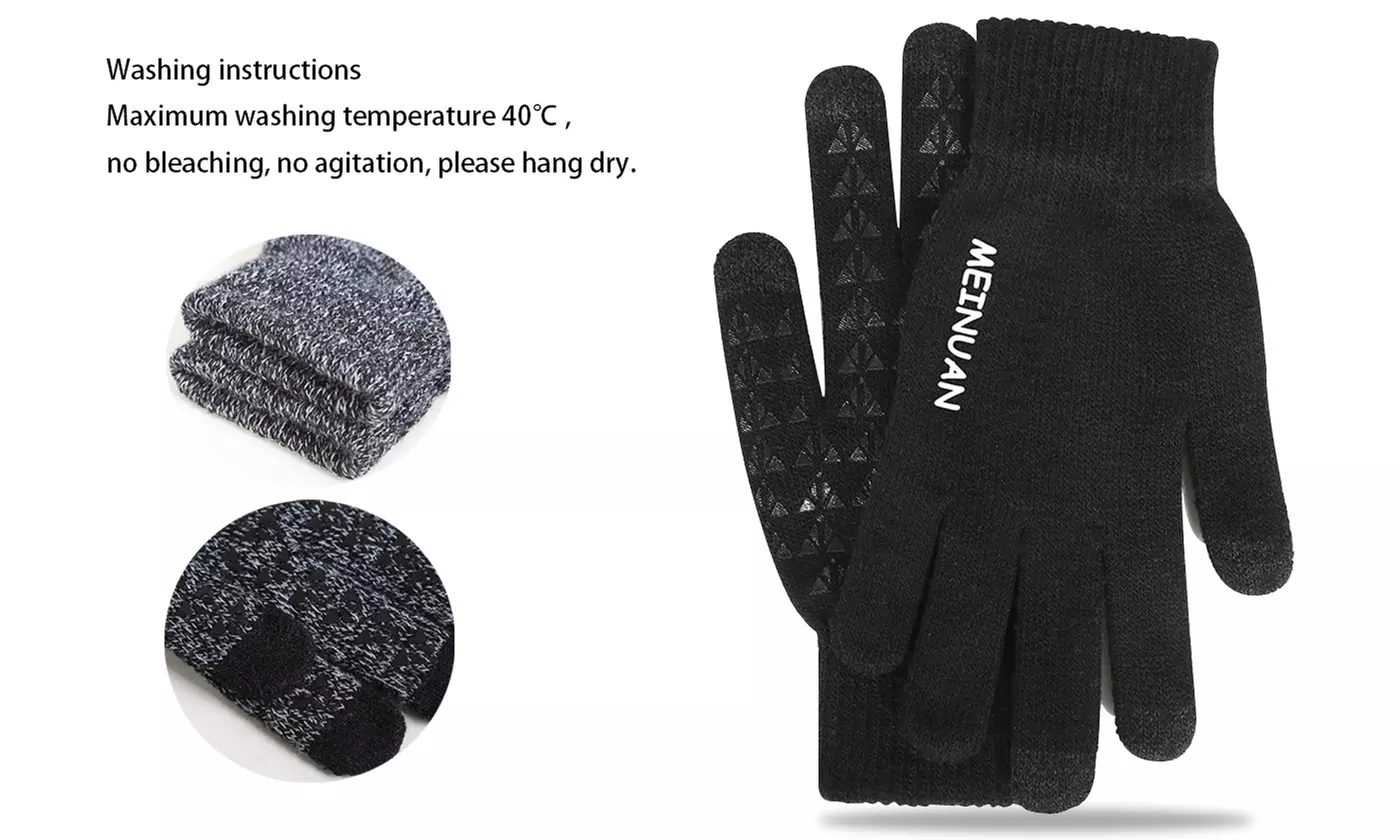 2021 Newest Winter Ski Camping Screen Touch Warm Gloves Outdoor Sport - Second Medium