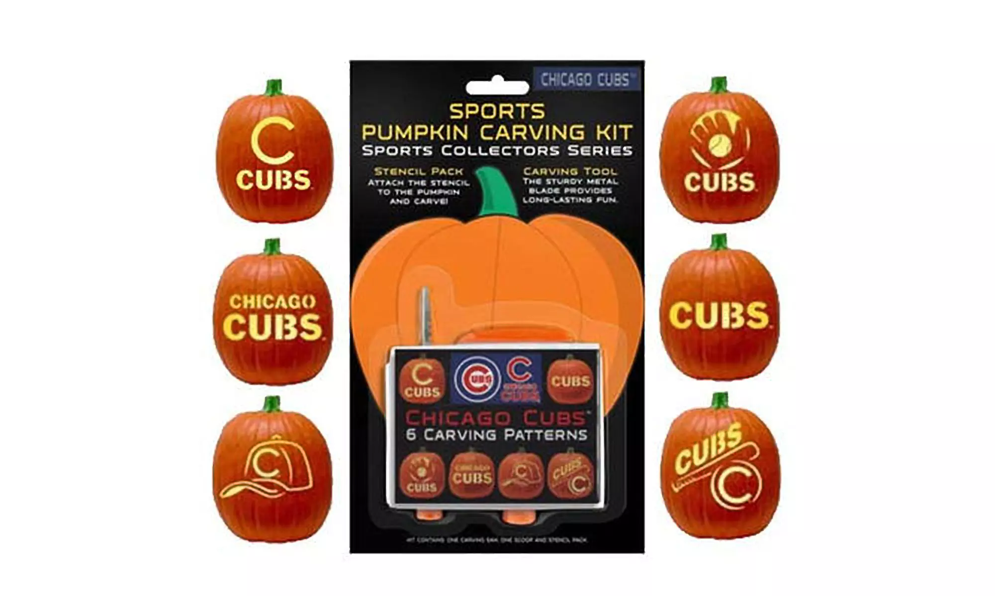 Chicago Cubs Pumpkin Carving Kit - Primary Image