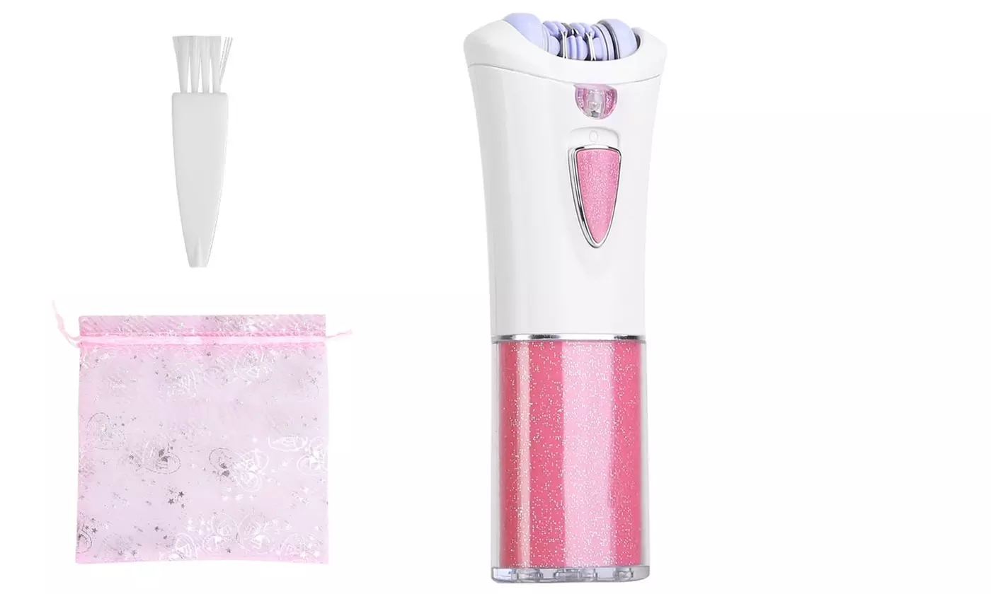 KEMEI Women's Cordless Electric Epilator Hair Remover Wet & Dry Shaver 