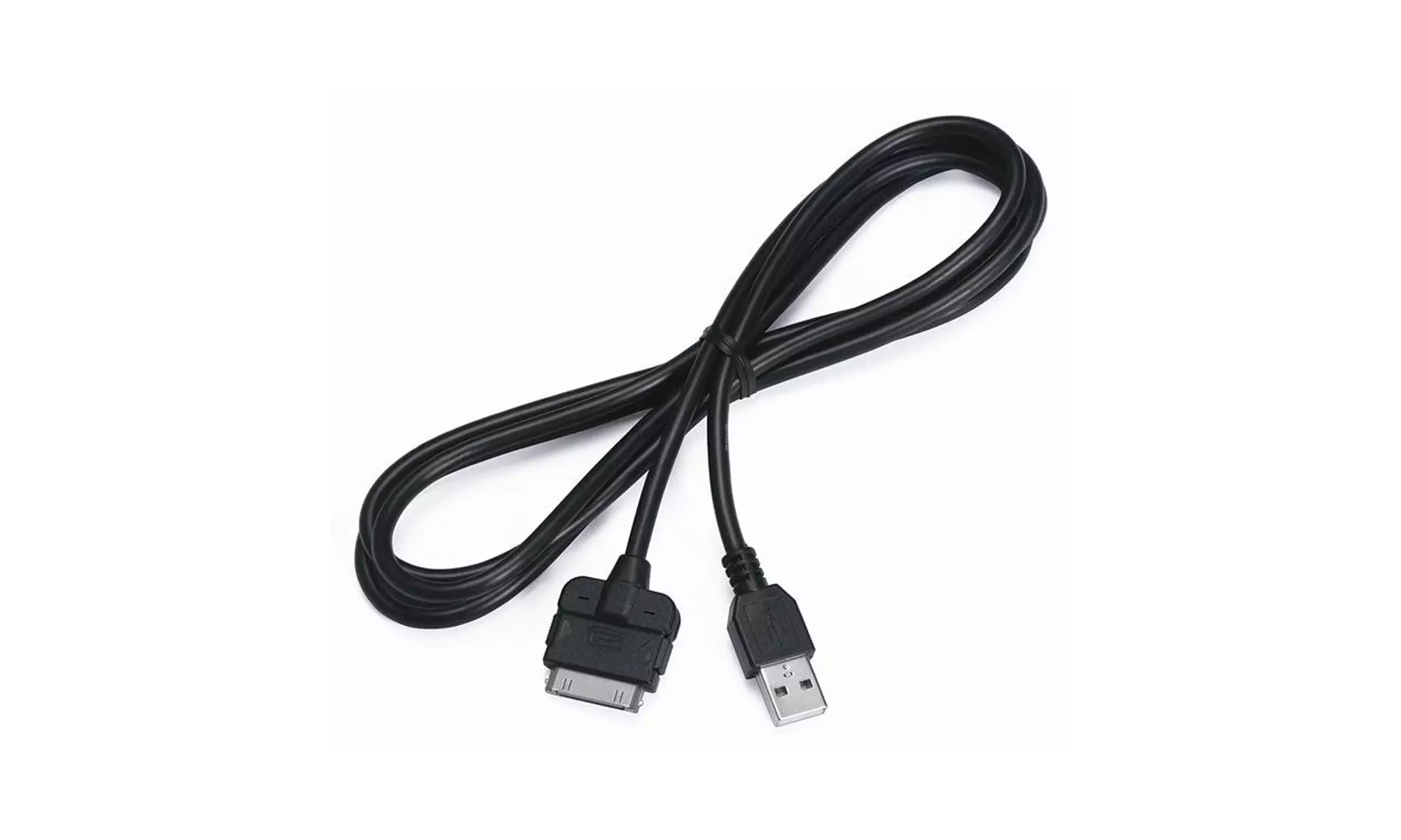 KENWOOD KCA-IP101 Automotive Spec iPod 1 Wire Direct Cable (Black) - New - Primary Image
