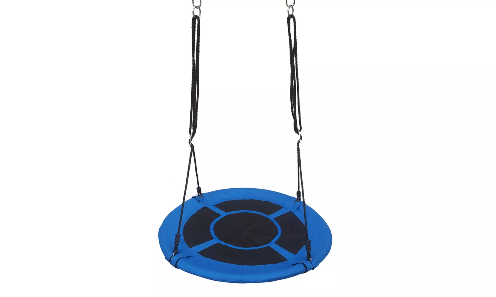 40" Saucer Tree Swing Set Adjustable Hanging Ropes for Kids, Adults and Teens - Primary Image