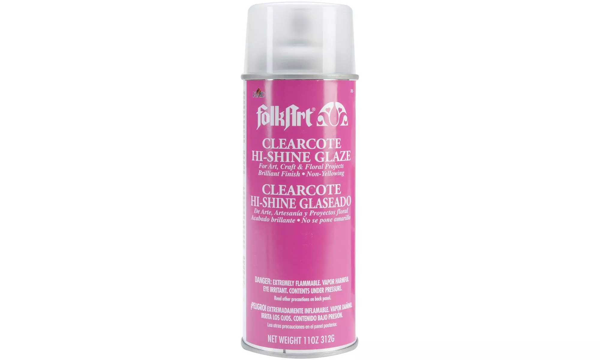 Plaid FolkArt Clearcote Hi-Shine Glaze Aerosol Spray 11 oz - Primary Image