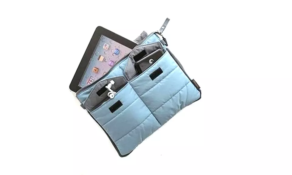 Slim Bag-in-Bag Organizer For Tablets - Assorted Colors - Primary Image