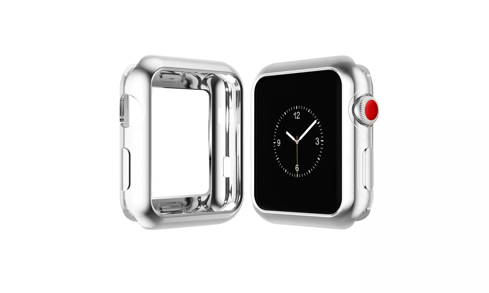 Soft Flexible Anti-Scratch Resist Cover Protective Bumper Case for Apple Watch - Primary Image