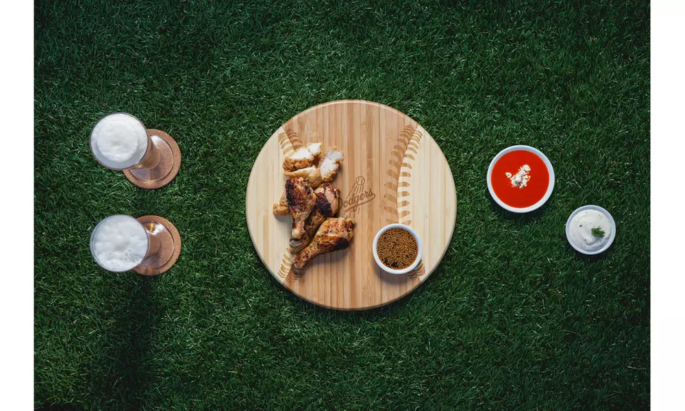 Picnic Time MLB Home Run! Baseball Cutting Board & Serving Tray - Primary Image
