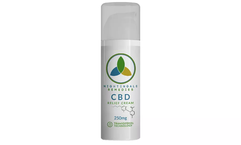 CBD Pain Relief Cream from Nightingale Remedies (250MG) - Primary Image